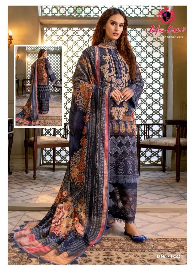 Nafisa Safina Karachi Cotton Dress Material Catalog